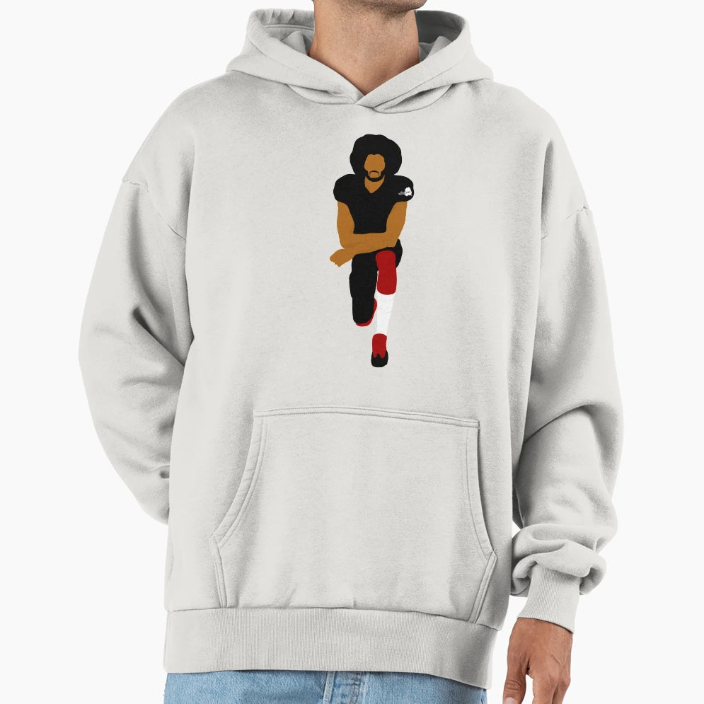 Knee Kaep Hoodie - Trendy Graphic Unisex - T-Shirt, Sweatshirt, Hoodie