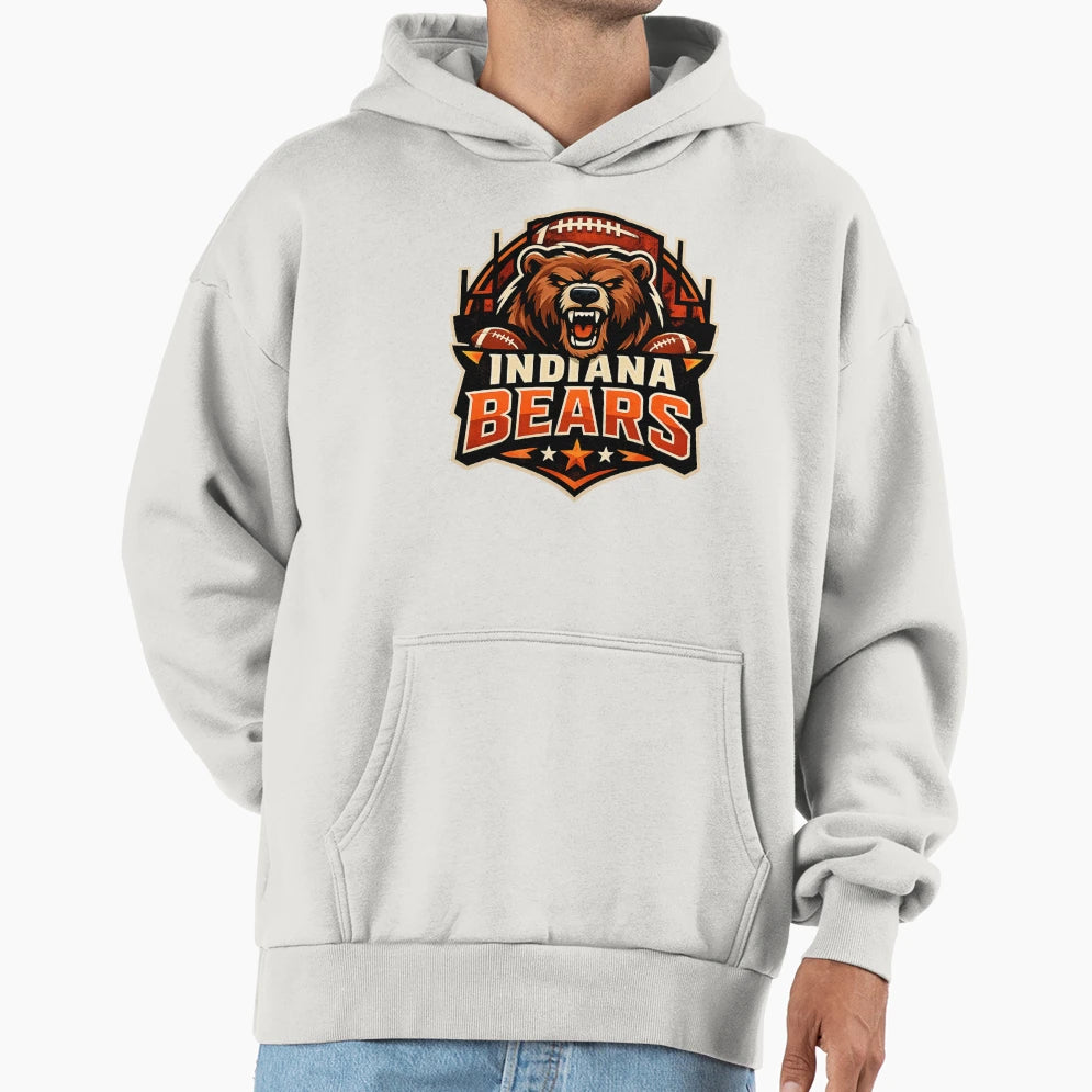 Indiana Bears Logo T-Shirt - Custom Art Print for Adults - T-Shirt, Sweatshirt, Hoodie