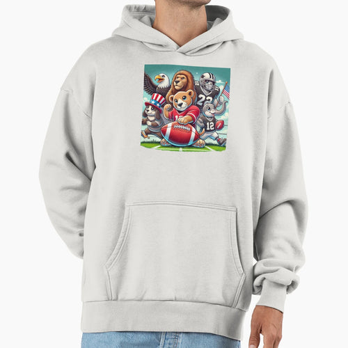 Gridiron Football Hoodie - Custom Art Print for Adults - T-Shirt, Sweatshirt, Hoodie