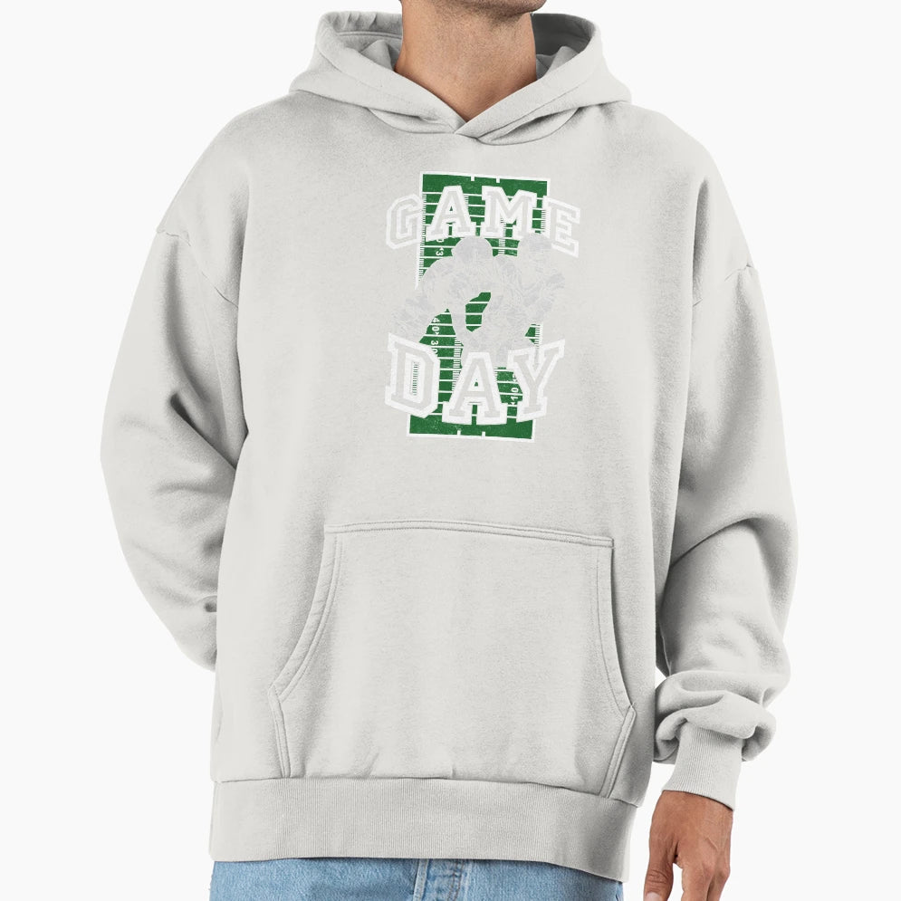 American Football Players Game Day Hoodie - Graphic Print for Adults - T-Shirt, Sweatshirt, Hoodie