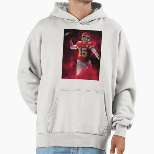 Patrick M Kansas City Sports Art Hoodie - Novelty Apparel for Adults - T-Shirt, Sweatshirt, Hoodie