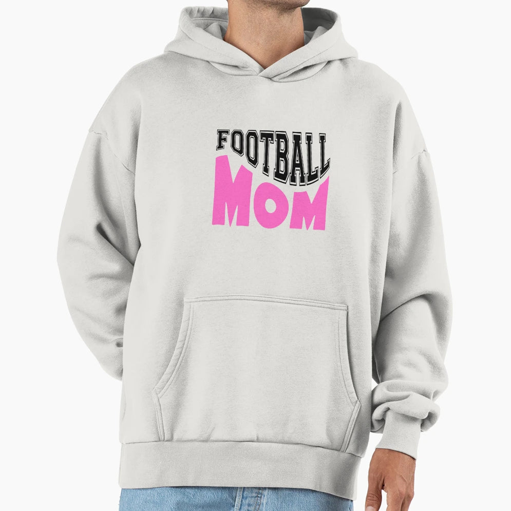 Football Mom Hoodie - Custom Art Print Unisex - T-Shirt, Sweatshirt, Hoodie