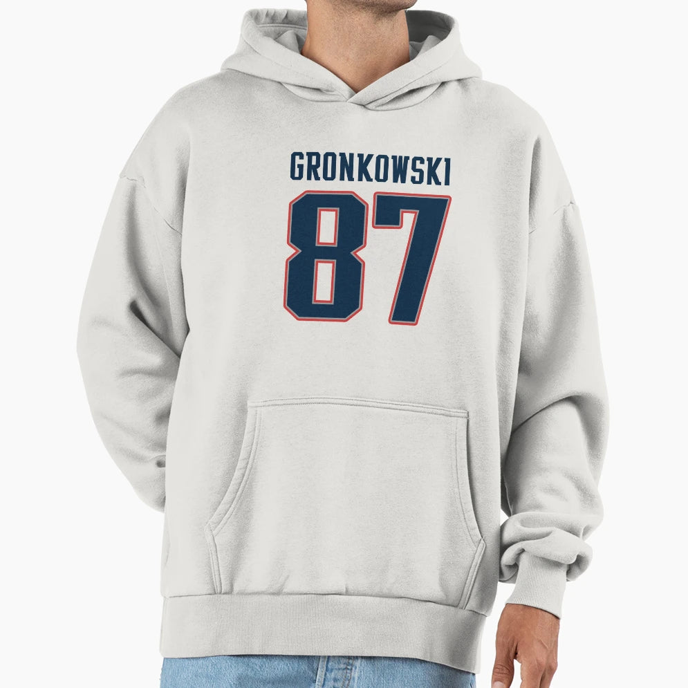 87 Gronkowski Superbowl Hoodie - Unique Graphic for Adults - T-Shirt, Sweatshirt, Hoodie