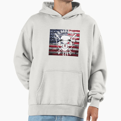 Raiders Hoodie - Aesthetic Graphic for Adults - T-Shirt, Sweatshirt, Hoodie