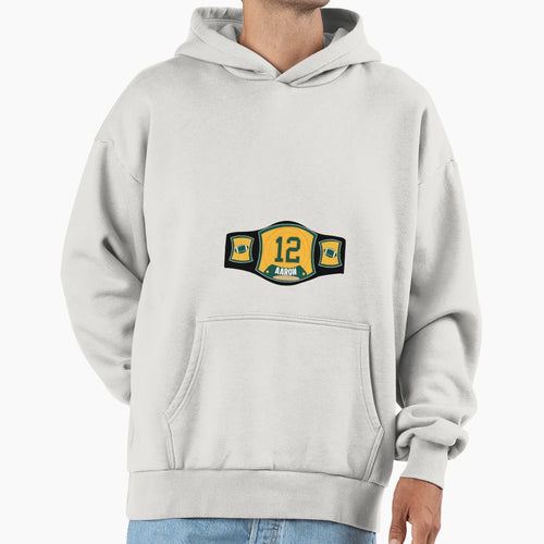 Ar 12 Title Belt Hoodie - Casual Everyday Wear Men Women - T-Shirt, Sweatshirt, Hoodie