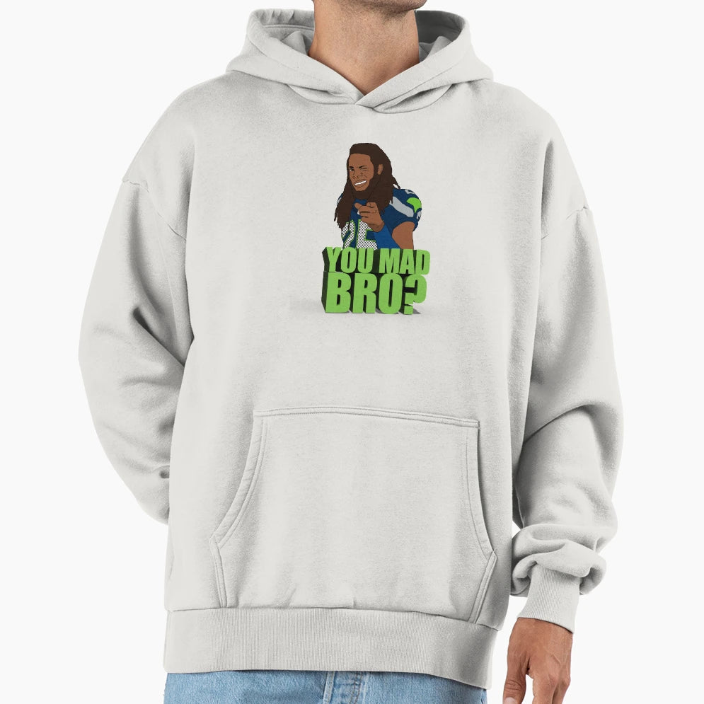 You Mad Bro Hoodie - Novelty Apparel Unisex - T-Shirt, Sweatshirt, Hoodie