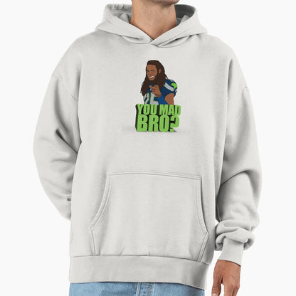 You Mad Bro Hoodie - Novelty Apparel Unisex - T-Shirt, Sweatshirt, Hoodie