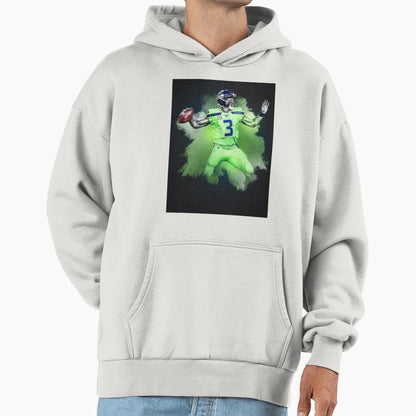 Wilson Seattle Sports Art Hoodie - Trendy Graphic Men Women - T-Shirt, Sweatshirt, Hoodie