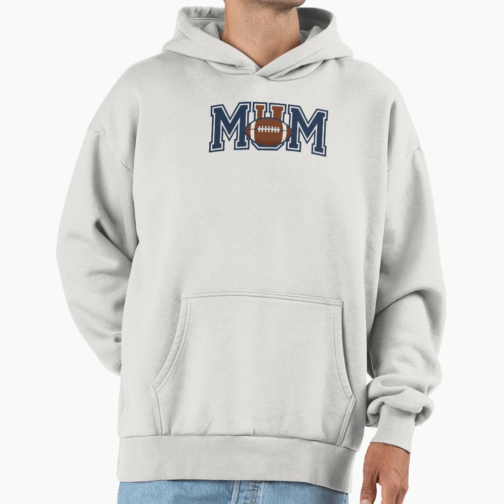 Custom American Football Sports Logo Hoodie - Streetwear Style Unisex - T-Shirt, Sweatshirt, Hoodie
