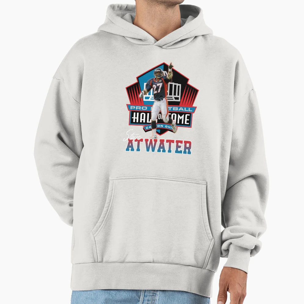 Steve Atwater Football Signature 80S Hoodie - Aesthetic Graphic Men Women - T-Shirt, Sweatshirt, Hoodie