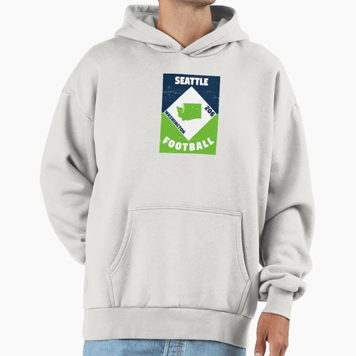 Seattle Football Hoodie - Novelty Apparel Men Women - T-Shirt, Sweatshirt, Hoodie