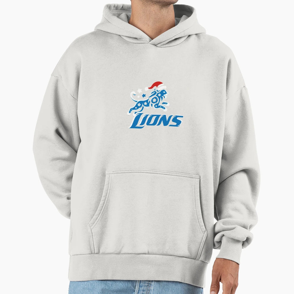 Detroit Lions Celebrating 2 Hoodie - Unique Graphic Men Women - T-Shirt, Sweatshirt, Hoodie
