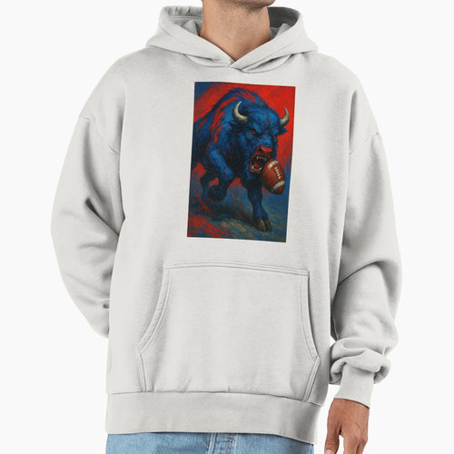 Buffalo Football V3 Hoodie - Graphic Print Men Women - T-Shirt, Sweatshirt, Hoodie