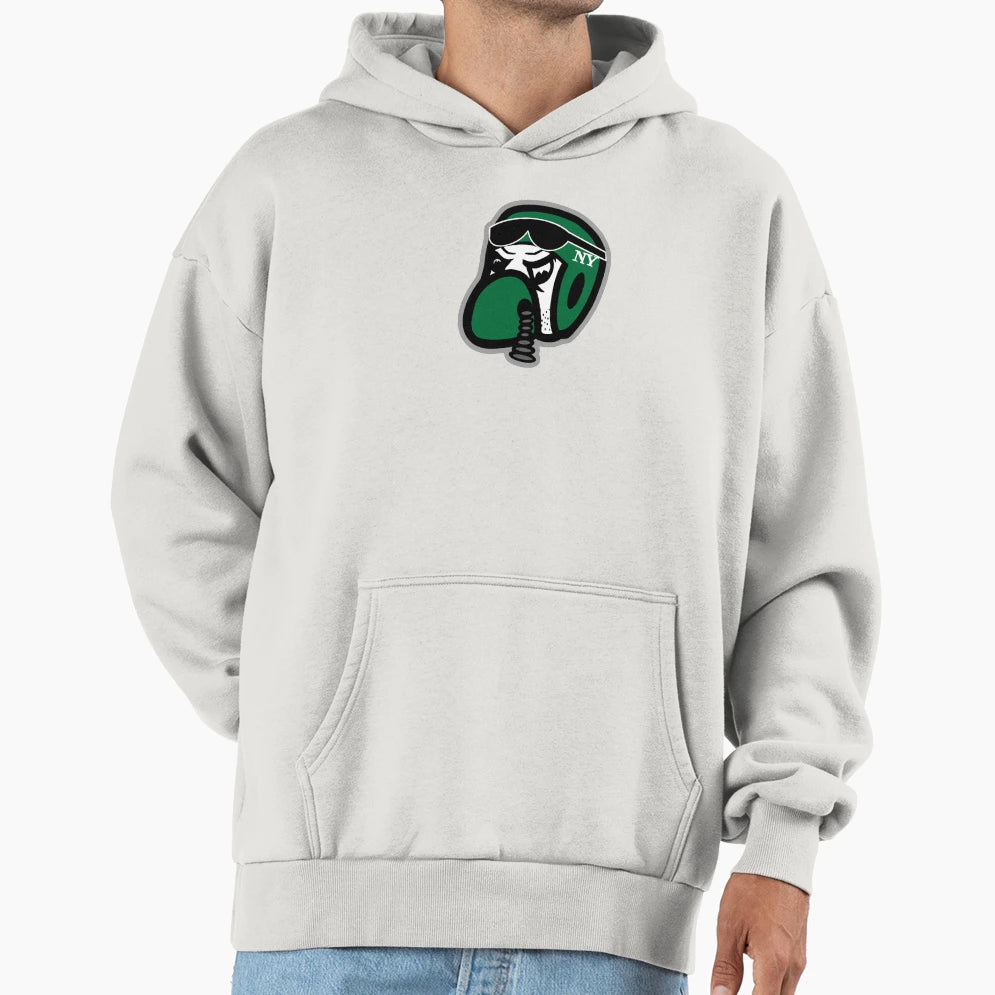 Jets Pilot Mascot Hoodie - Streetwear Style for Adults - T-Shirt, Sweatshirt, Hoodie