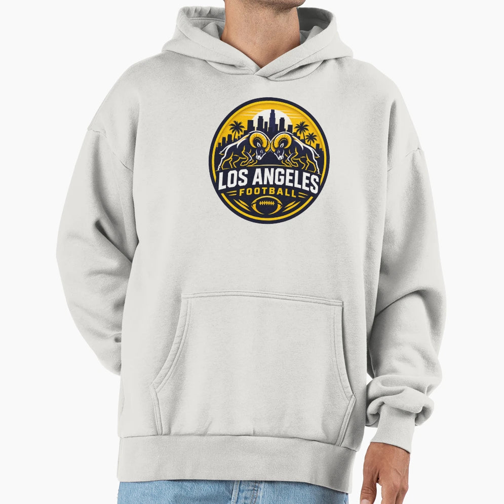 Los Angeles Football La Football T-Shirt - Aesthetic Graphic for Adults - T-Shirt, Sweatshirt, Hoodie