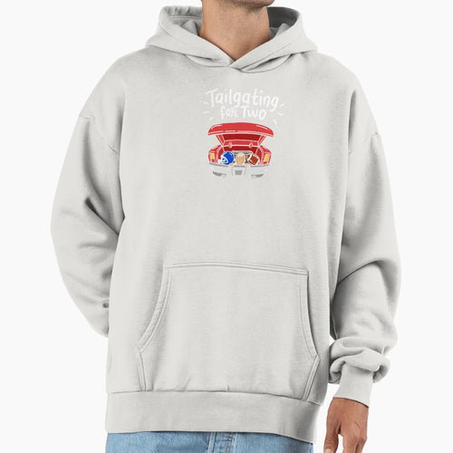 Tailgating Two Football Sports Game Hoodie - Aesthetic Graphic Men Women - T-Shirt, Sweatshirt, Hoodie