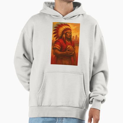 Kansas City Football V4 Hoodie - Trendy Graphic Men Women - T-Shirt, Sweatshirt, Hoodie