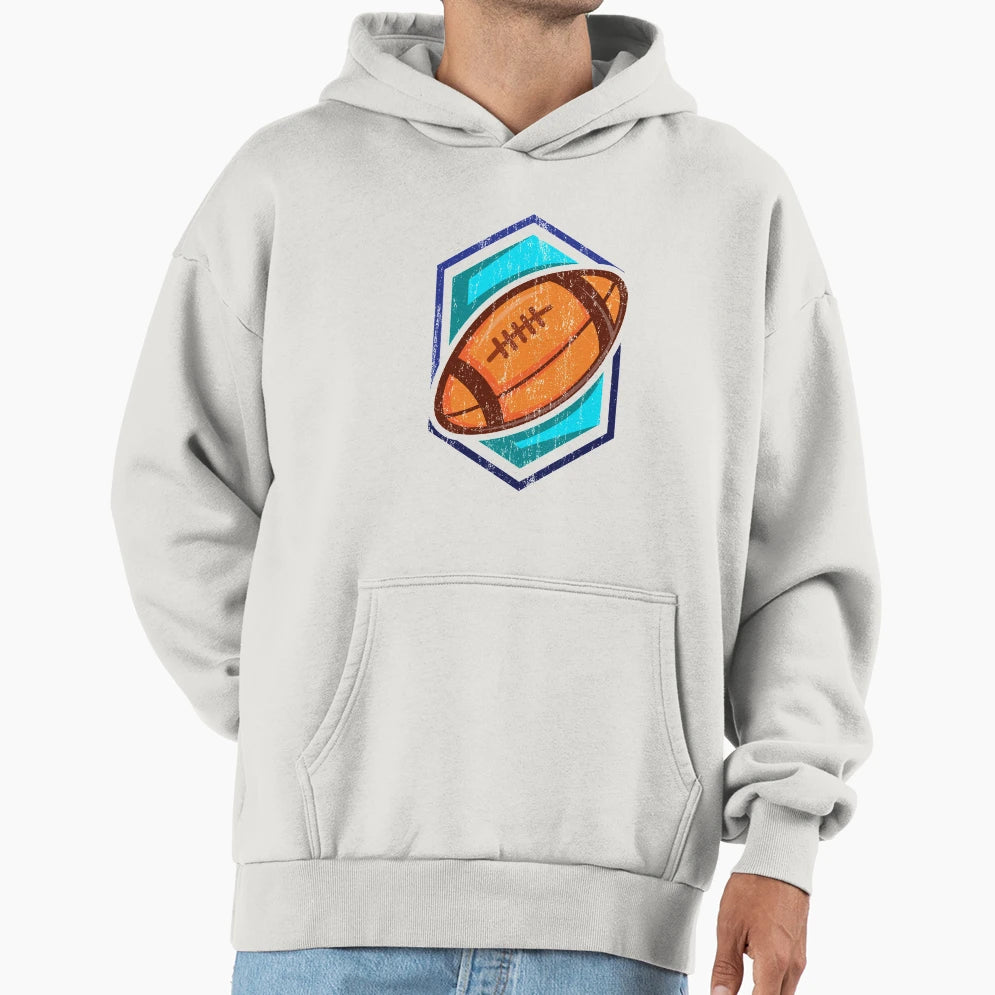 American Football Hoodie - Minimalist Print Unisex - T-Shirt, Sweatshirt, Hoodie