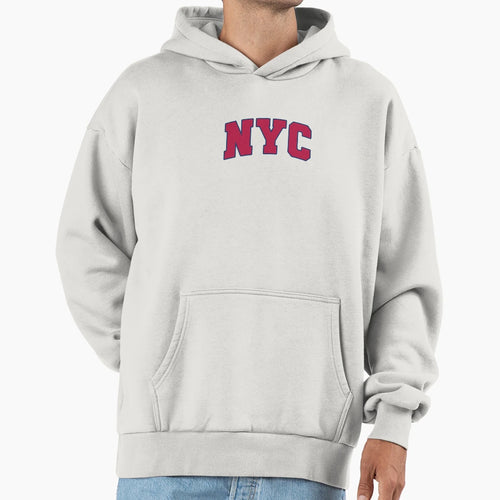 New York City Hoodie - Minimalist Print Men Women - T-Shirt, Sweatshirt, Hoodie