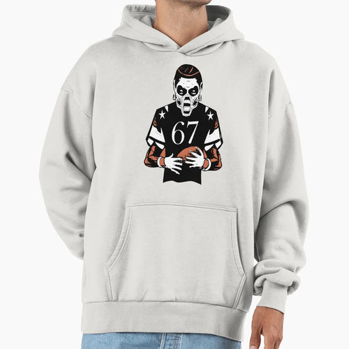 Fearless Gridiron Beast Monster Hoodie - Trendy Graphic for Adults - T-Shirt, Sweatshirt, Hoodie
