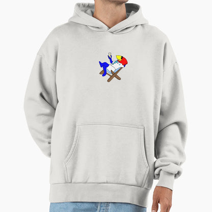 Footix Marseille Pastis Hoodie - Novelty Apparel for Adults - T-Shirt, Sweatshirt, Hoodie