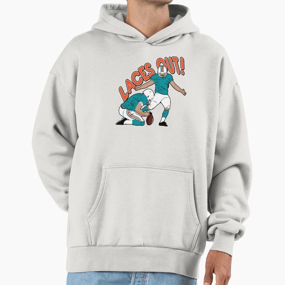 Laces Out Hoodie - Minimalist Print Unisex - T-Shirt, Sweatshirt, Hoodie