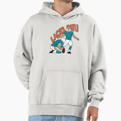 Laces Out Hoodie - Minimalist Print Unisex - T-Shirt, Sweatshirt, Hoodie