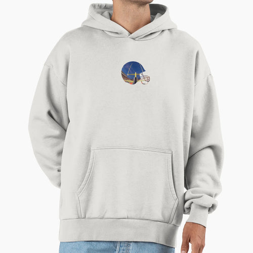 Football Helmet Hoodie - Graphic Print Unisex - T-Shirt, Sweatshirt, Hoodie