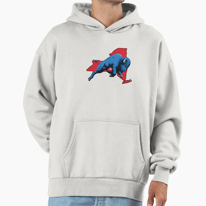 New York Buffalo Hoodie - Streetwear Style Men Women - T-Shirt, Sweatshirt, Hoodie