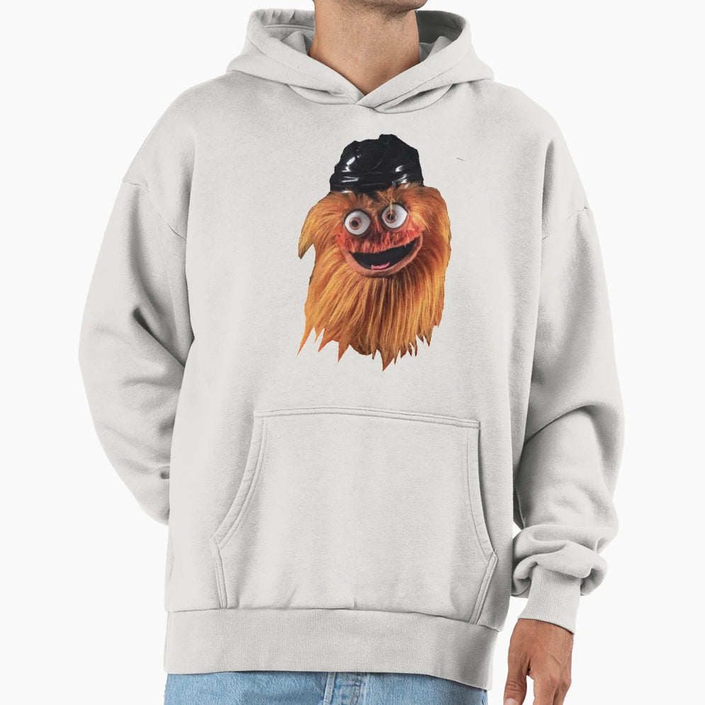 Gritty Face Hoodie - Novelty Apparel Unisex - T-Shirt, Sweatshirt, Hoodie