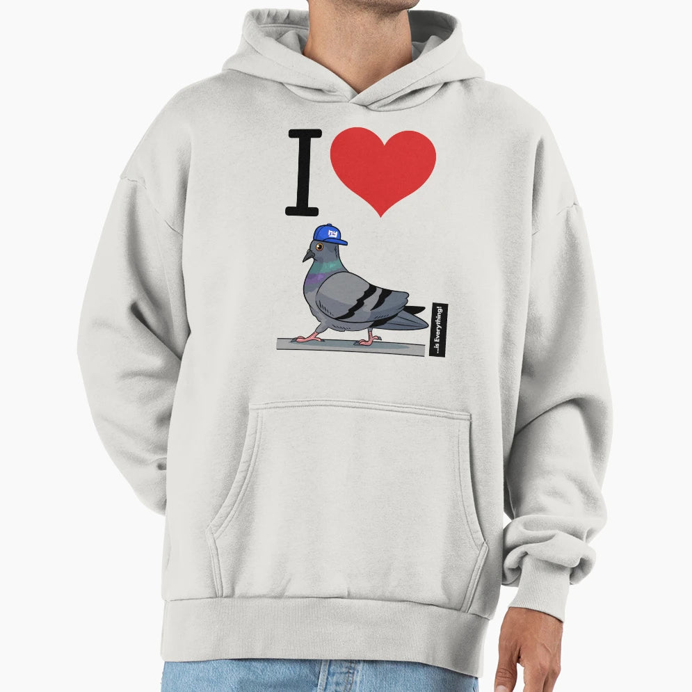 New York Giants Love Hoodie - Fun Novelty Design Unisex - T-Shirt, Sweatshirt, Hoodie