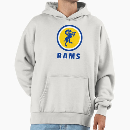 Rams Football La Los Angeles Los Angeles Hoodie - Graphic Print for Adults - T-Shirt, Sweatshirt, Hoodie