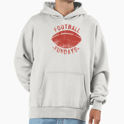Football Fundays Sunday Funday T-Shirt - Aesthetic Graphic Unisex - T-Shirt, Sweatshirt, Hoodie