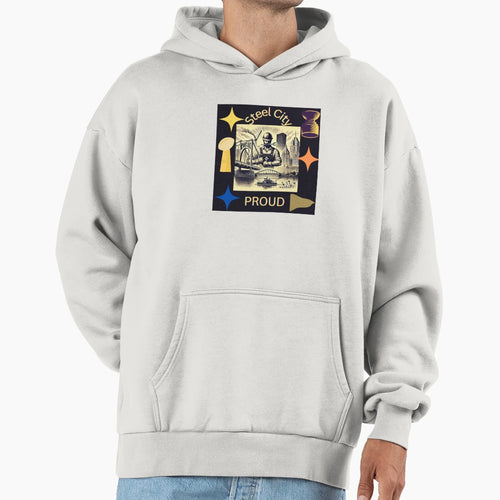 Pittsburgh Proud Hoodie - Novelty Apparel Unisex - T-Shirt, Sweatshirt, Hoodie