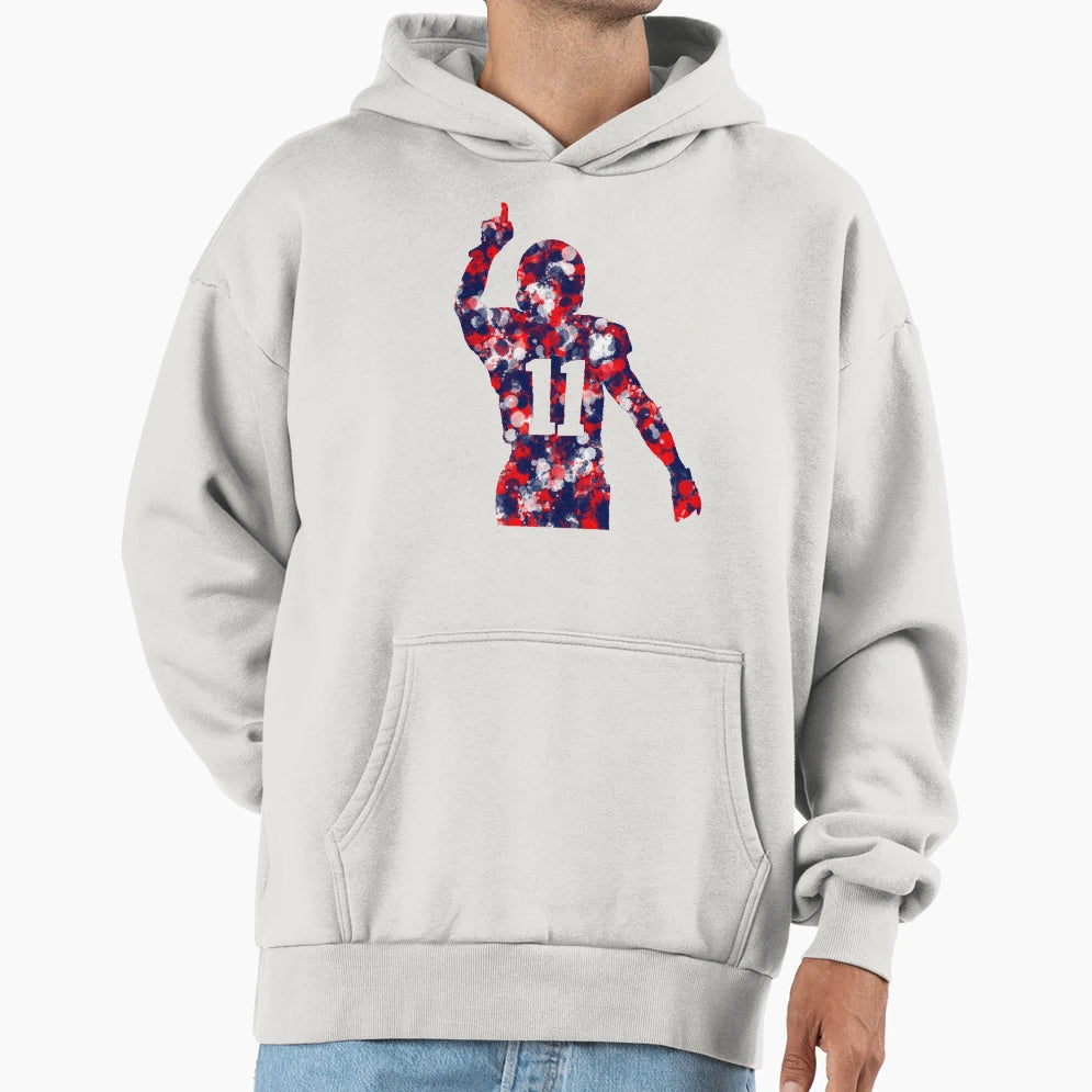 Splatter Edelman Hoodie - Fun Novelty Design Unisex - T-Shirt, Sweatshirt, Hoodie