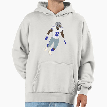 Micah Dallas Hoodie - Custom Art Print Men Women - T-Shirt, Sweatshirt, Hoodie