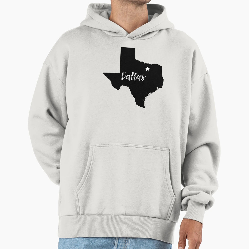 Dallas Star Hoodie - Streetwear Style Unisex - T-Shirt, Sweatshirt, Hoodie