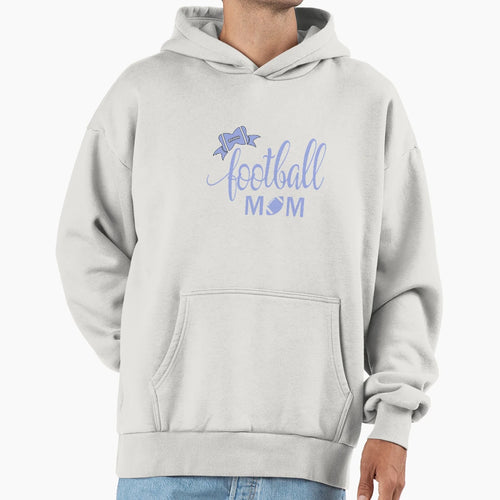 Football Mom Hoodie - Graphic Print Men Women - T-Shirt, Sweatshirt, Hoodie