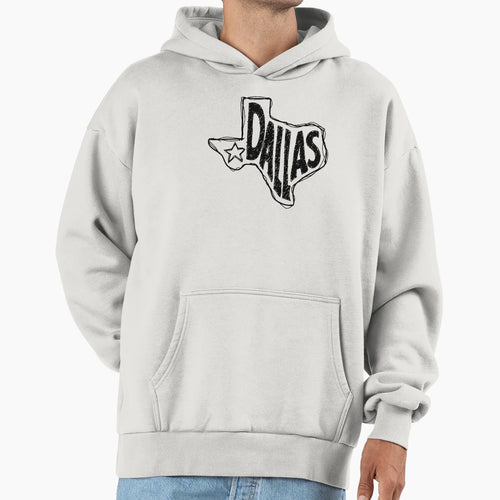 Dallas Texas Hoodie - Casual Everyday Wear Unisex - T-Shirt, Sweatshirt, Hoodie