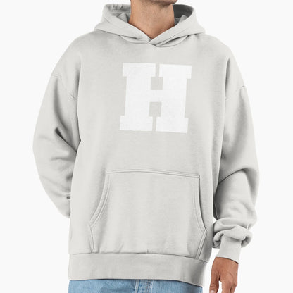 Alphabet H Uppercase Letter H Letter H Hoodie - Novelty Apparel for Adults - T-Shirt, Sweatshirt, Hoodie