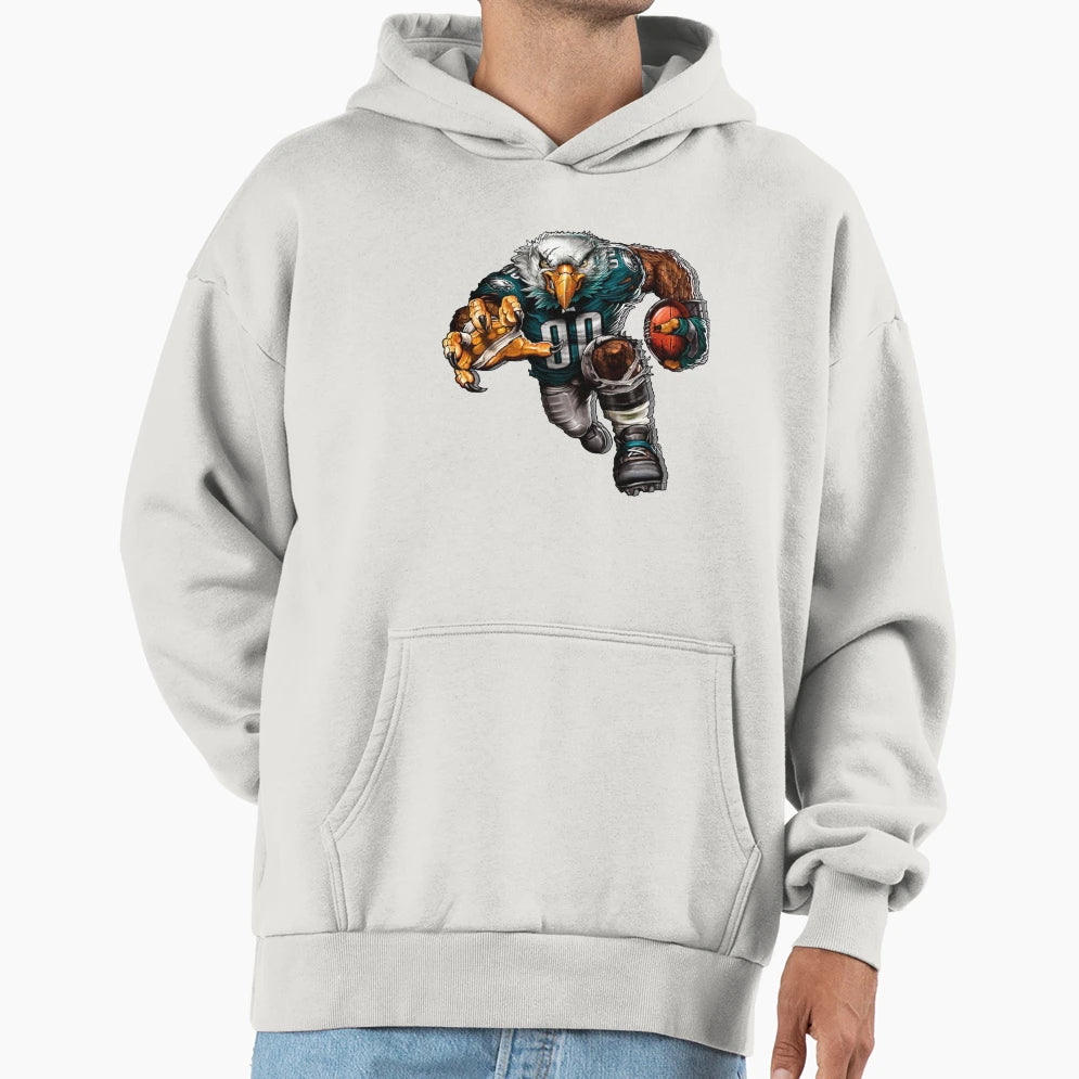 Mascot American Football Hoodie - Trendy Graphic for Adults - T-Shirt, Sweatshirt, Hoodie