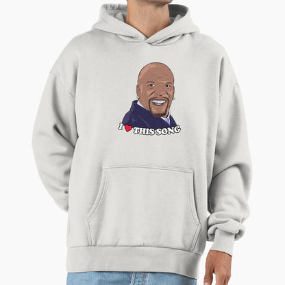 I Love This Song Color Hoodie - Fun Novelty Design Men Women - T-Shirt, Sweatshirt, Hoodie