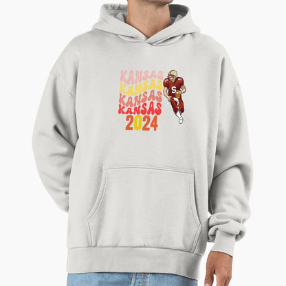 Kc Touchdown Hoodie - Streetwear Style Unisex - T-Shirt, Sweatshirt, Hoodie