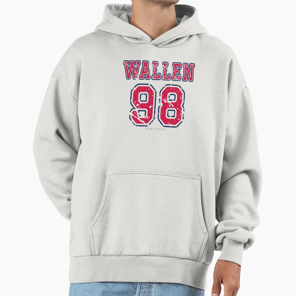 Wallen 98 Hoodie - Casual Everyday Wear Unisex - T-Shirt, Sweatshirt, Hoodie