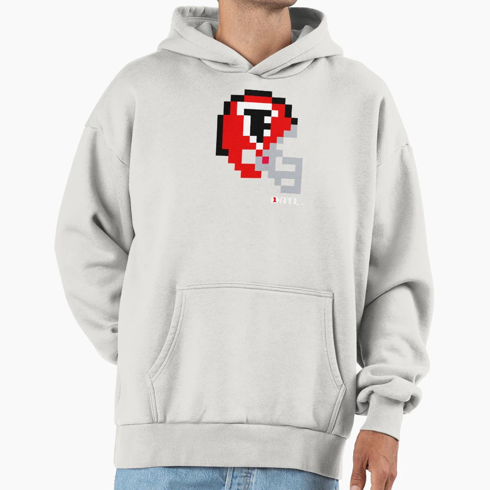 Atl Red Helmet Tecmo Bowl T-Shirt - Graphic Print for Adults - T-Shirt, Sweatshirt, Hoodie