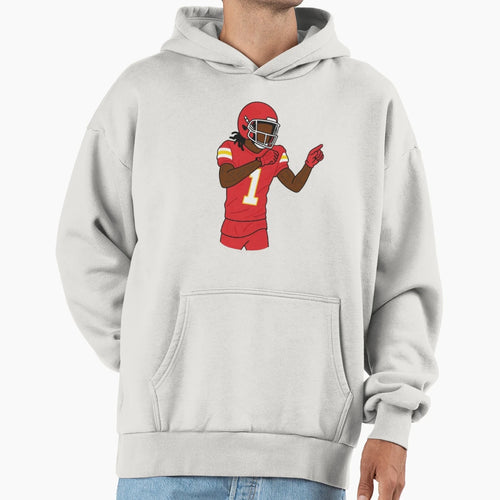 Xavier Worthy Hoodie - Graphic Print Men Women - T-Shirt, Sweatshirt, Hoodie