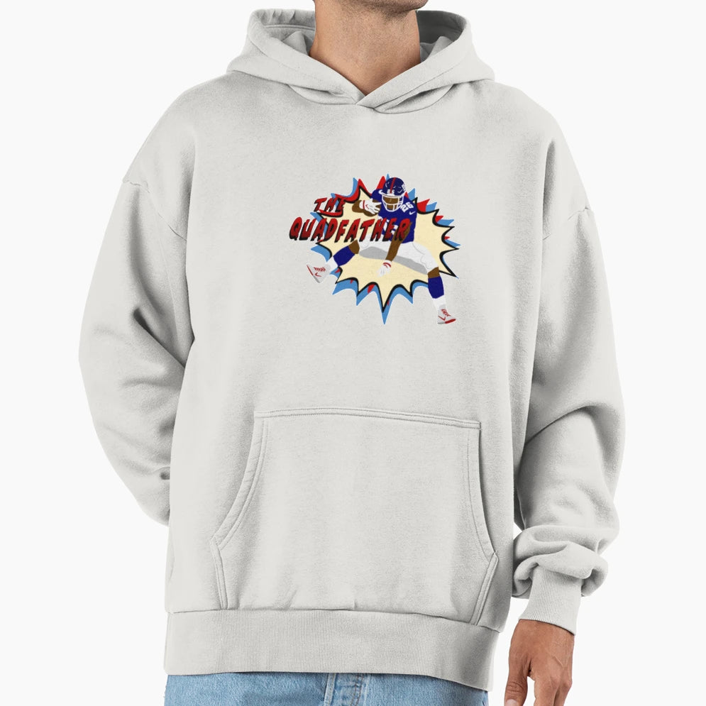 Quadfather Hoodie - Fun Novelty Design Men Women - T-Shirt, Sweatshirt, Hoodie