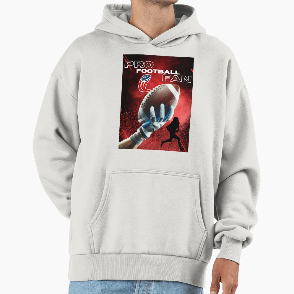 American Football Pro Football Fan Hoodie - Custom Art Print Men Women - T-Shirt, Sweatshirt, Hoodie