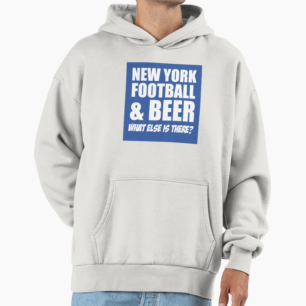 New York Football Hoodie - Custom Art Print Men Women - T-Shirt, Sweatshirt, Hoodie