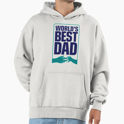 Worlds Best Dad Hoodie - Casual Everyday Wear for Adults - T-Shirt, Sweatshirt, Hoodie